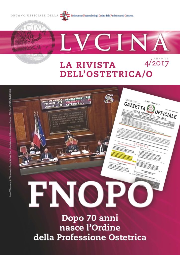 Lucina. La rivista dell’Ostetrica/o, Anno VII, Numero 4/2017